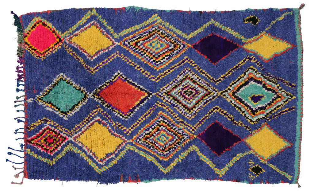 5 x 7 Vintage Moroccan Rug 20401