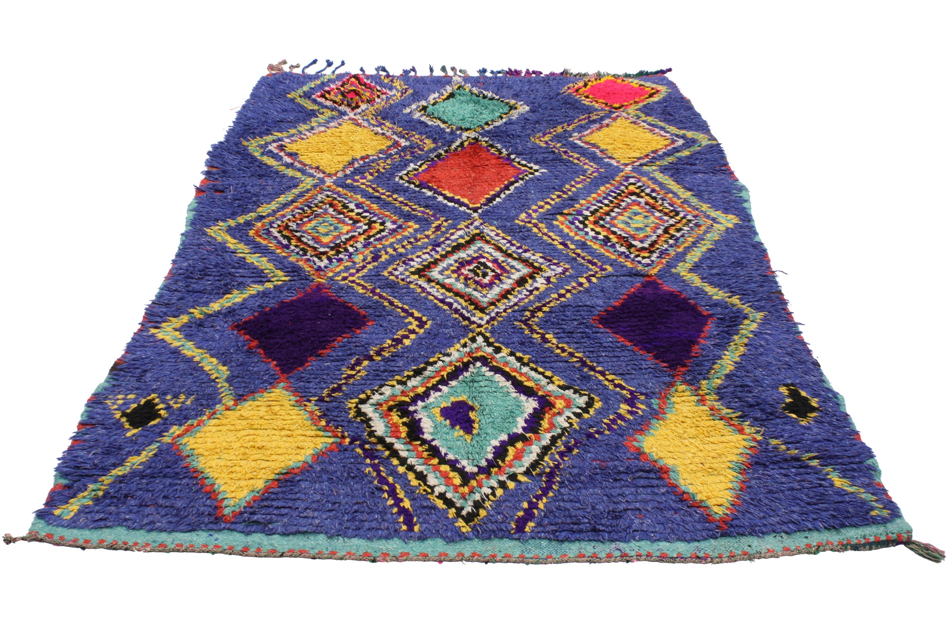 5 x 7 Vintage Moroccan Rug 20401
