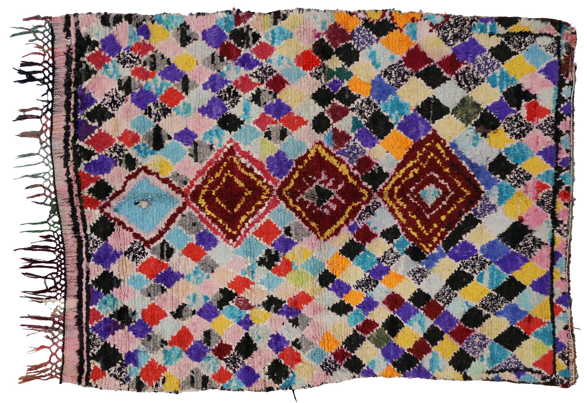 6 x 7 Vintage Moroccan Rug 20404
