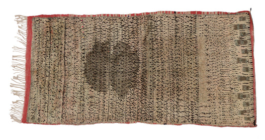 4 x 7 Vintage Berber Moroccan Rug 20406