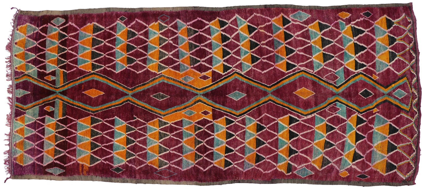 6 x 14 Vintage Moroccan Rug 20410