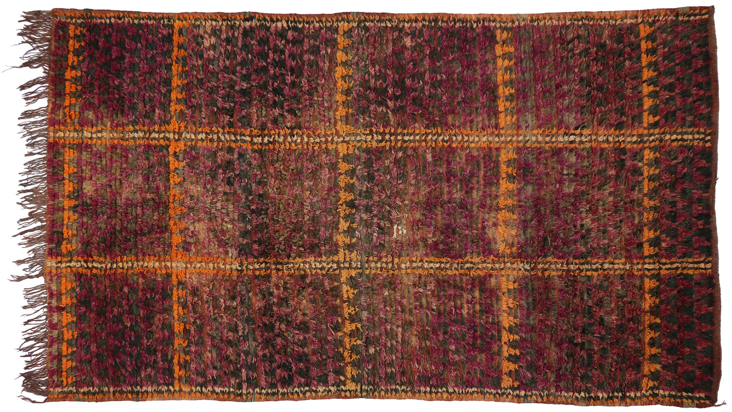 7 x 12 Vintage Moroccan Rug 20419