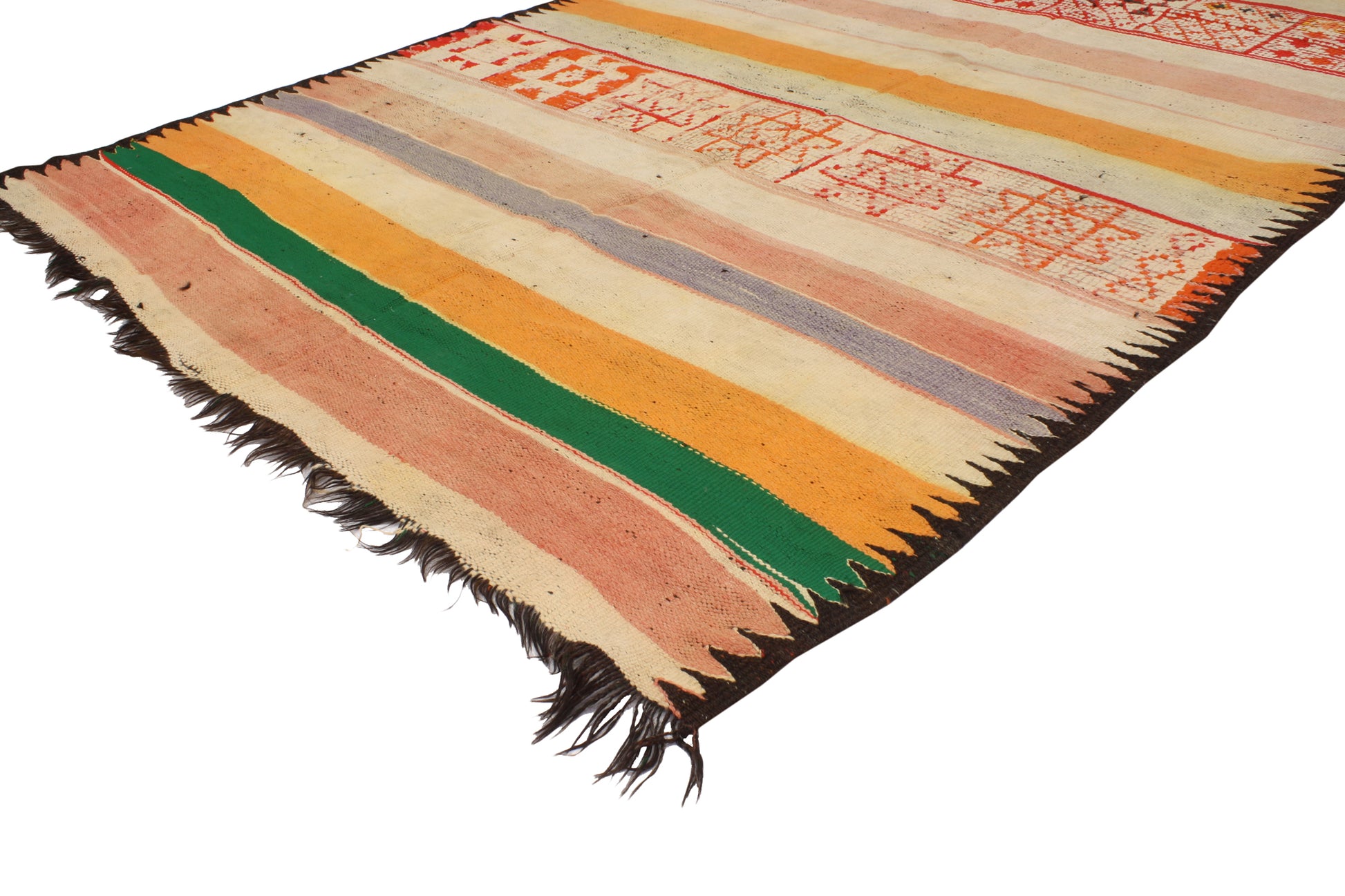 5 x 12 Vintage Taznakht Moroccan Kilim Rug 20421