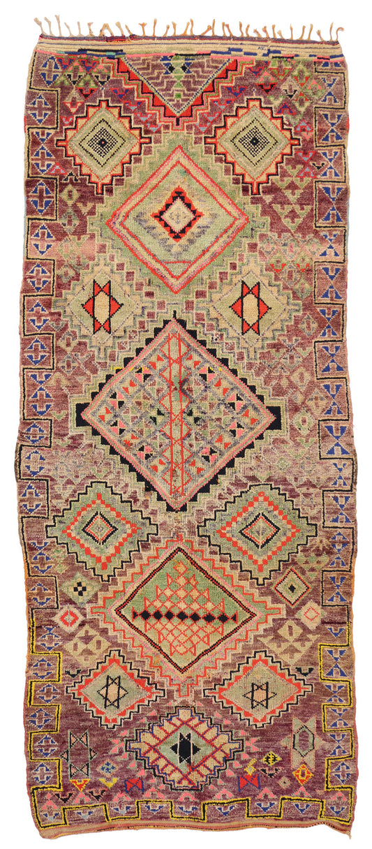 6 x 13 Vintage Moroccan Rug 20423