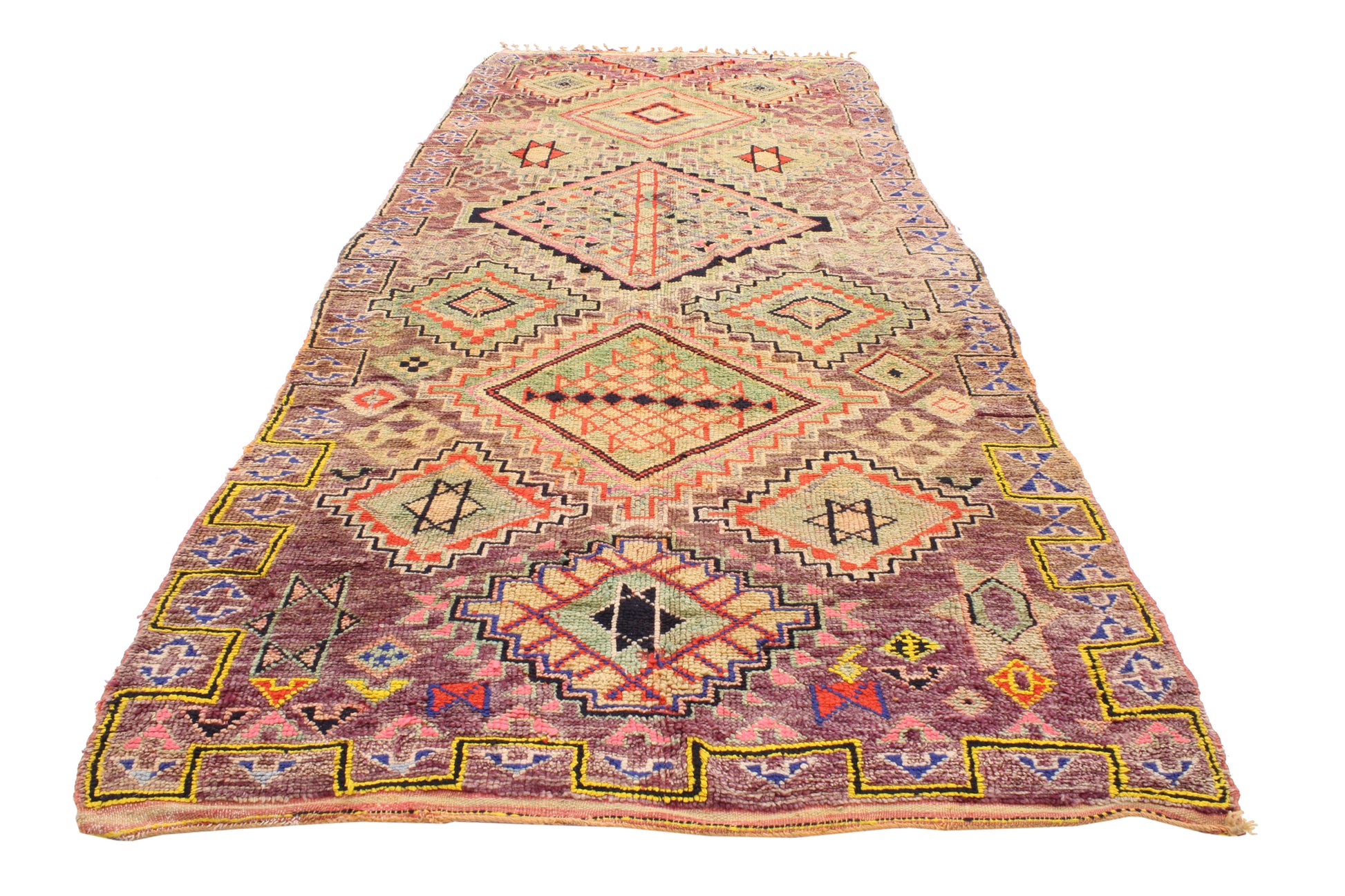 6 x 13 Vintage Moroccan Rug 20423