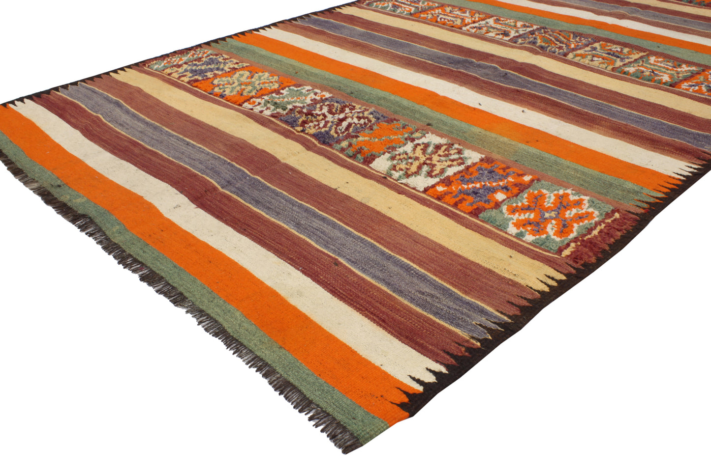 5 x 11 Vintage Berber Moroccan Kilim Rug 20426