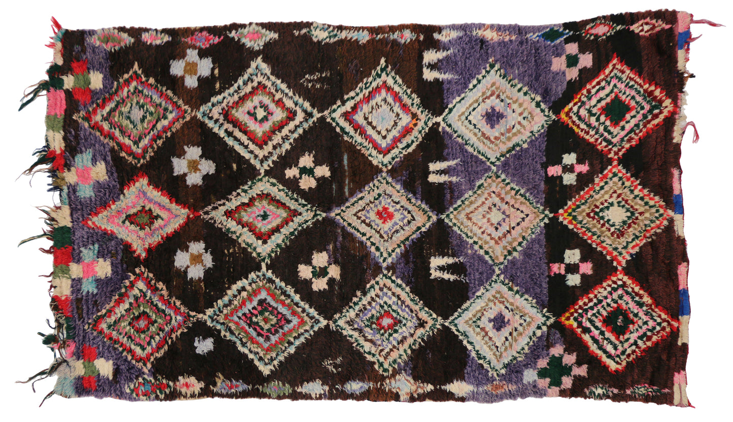 5 x 7 Vintage Moroccan Rug 20434