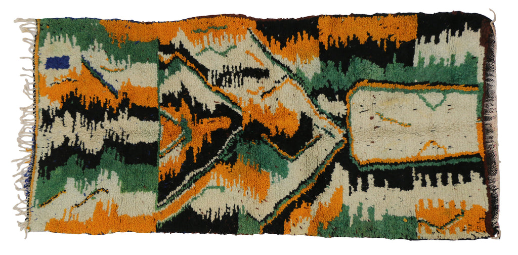 3 x 7 Vintage Moroccan Rug 20436