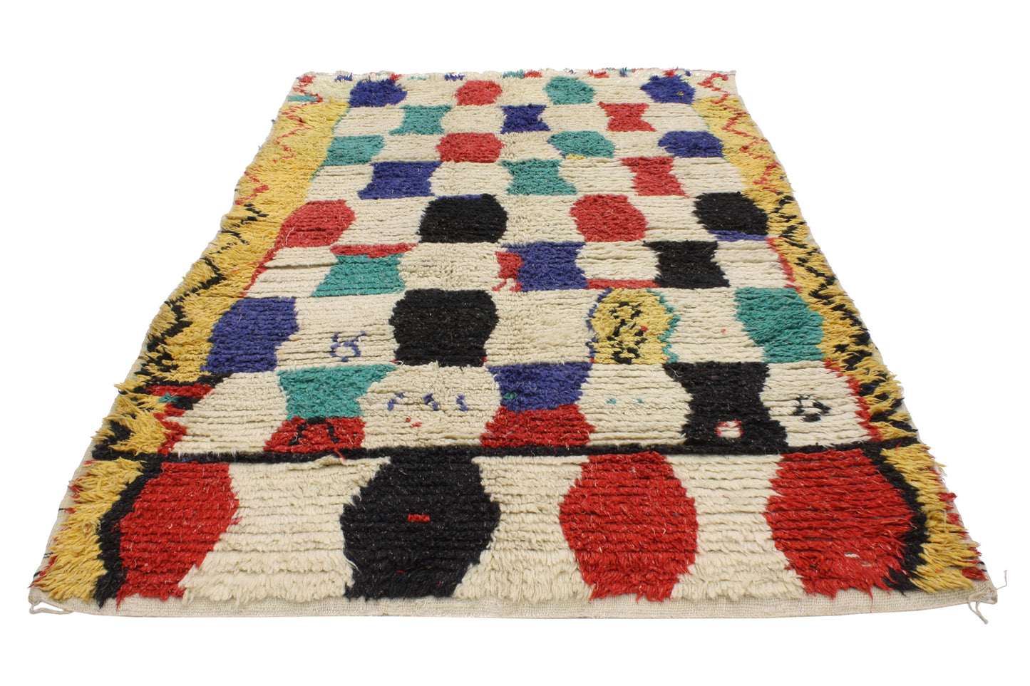 5 x 7 Vintage Moroccan Rug 20437