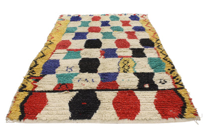 5 x 7 Vintage Moroccan Rug 20437