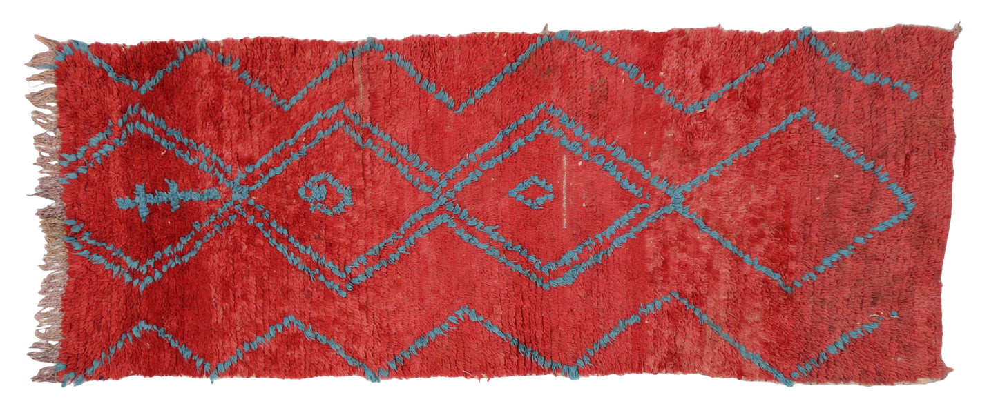 3 x 7 Vintage Moroccan Rug 20438