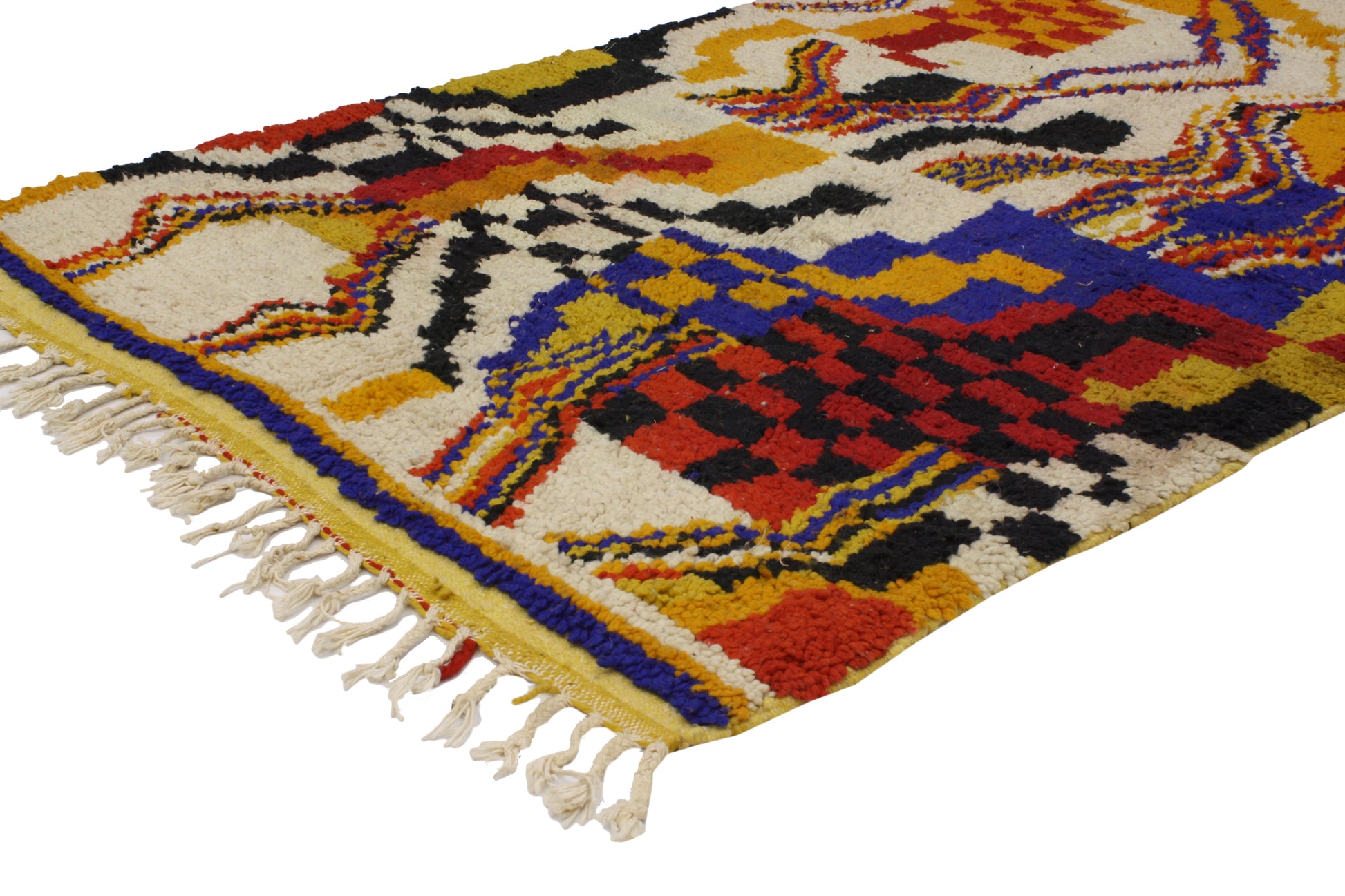 4 x 6 Vintage Moroccan Rug 20446