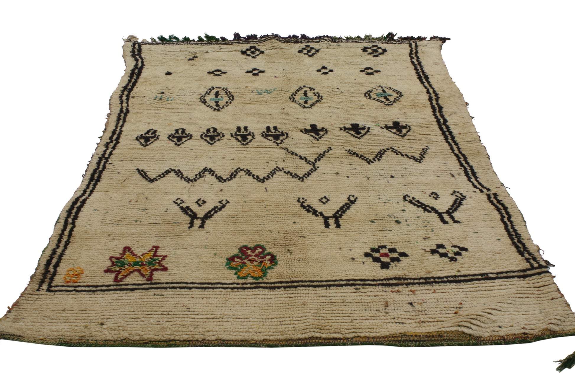 4 x 6 Vintage Moroccan Rug 20447