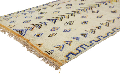 4 x 6 Vintage Moroccan Azilal Rug 20450