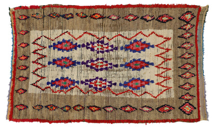4 x 6 Vintage moroccan Rug 20451