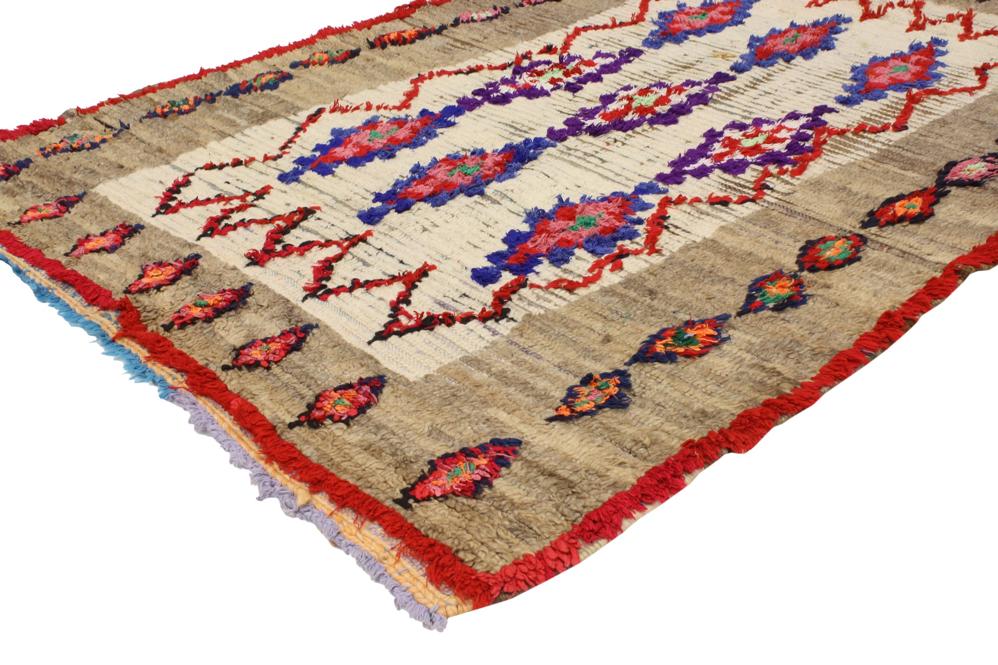 4 x 6 Vintage moroccan Rug 20451