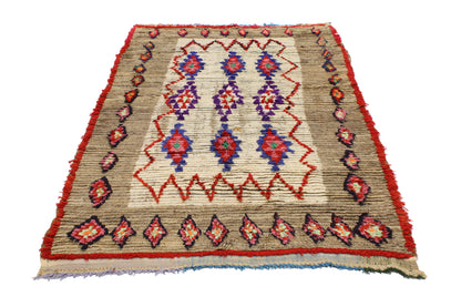 4 x 6 Vintage moroccan Rug 20451