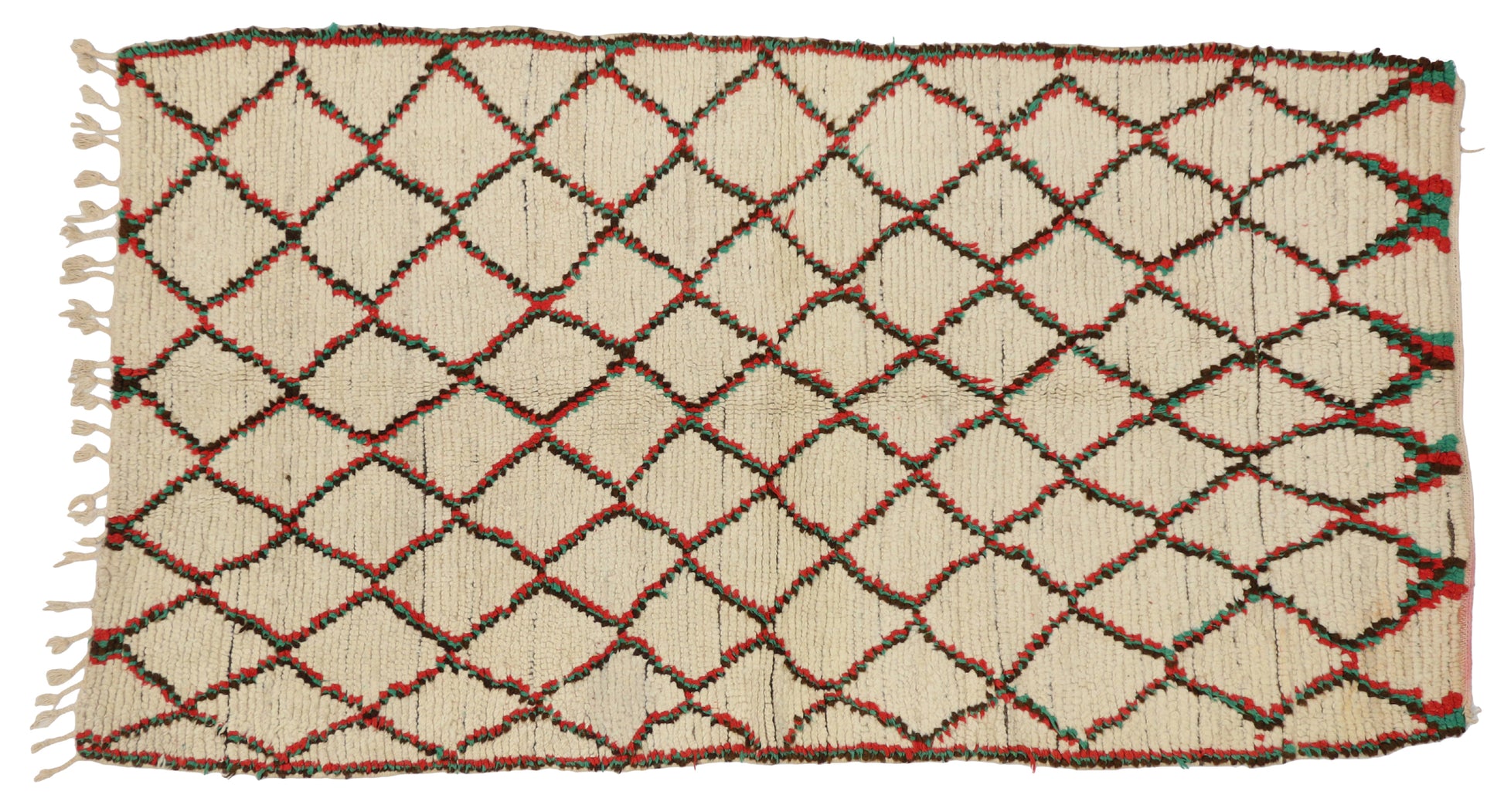 3 x 6 Vintage Moroccan Rug 20452