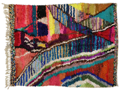 5 x 6 Silk Moroccan Rug 20458