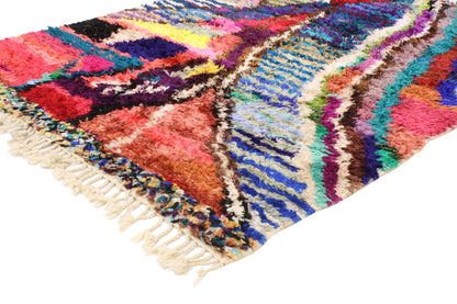5 x 6 Silk Moroccan Rug 20458