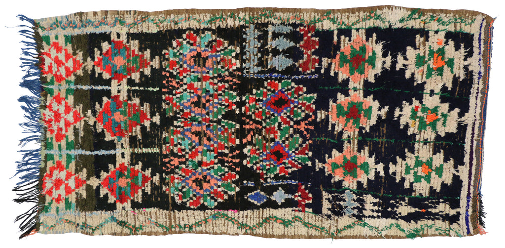 4 x 7 Vintage Moroccan Rug 20460