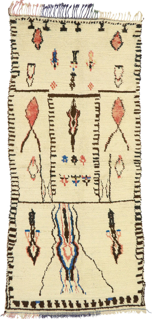 4 x 10 Vintage Moroccan Azilal Rug 20463