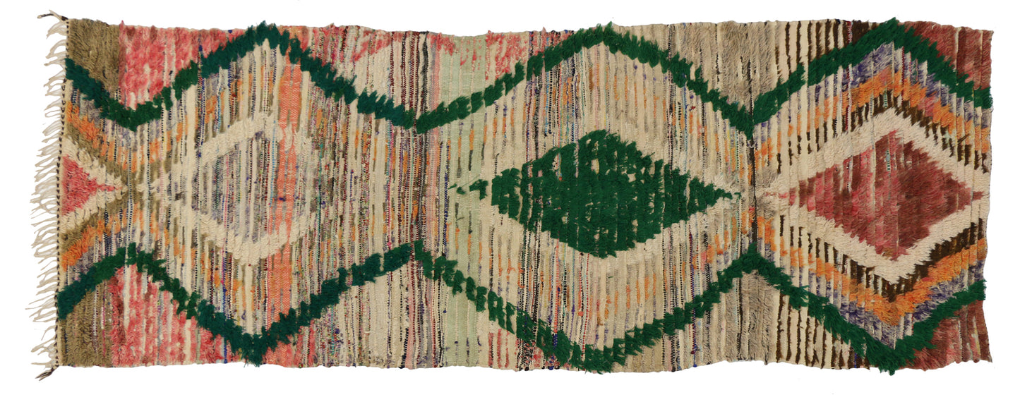 4 x 9 Vintage Moroccan Rug 20465