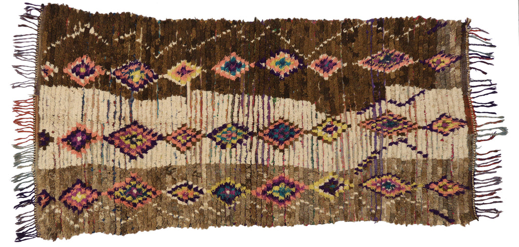 4 x 9 Vintage Moroccan Rug 20467