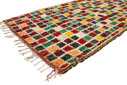 4 x 9 Vintage Moroccan Rug 20473
