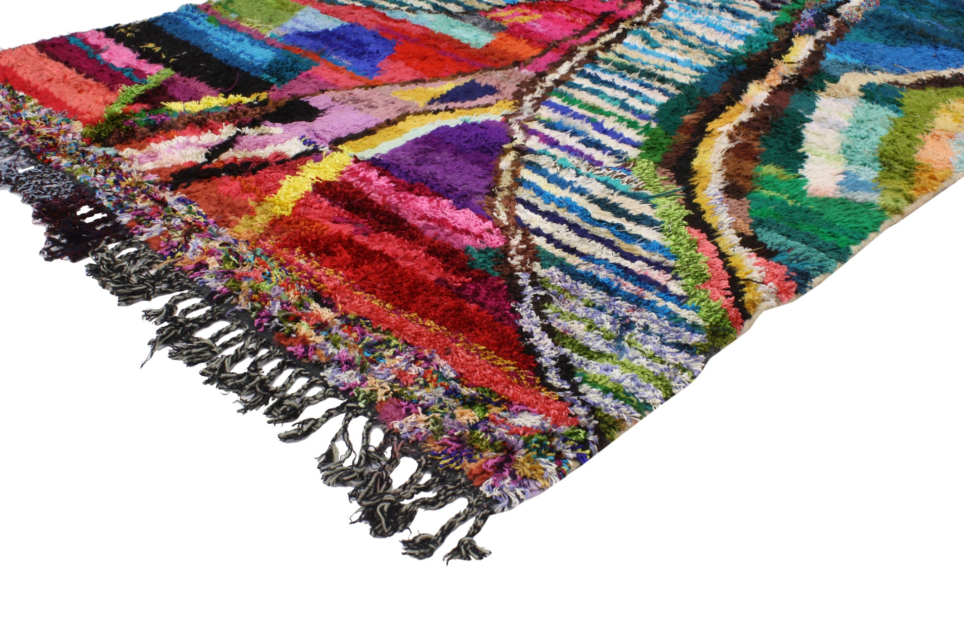 5 x 6 Silk Moroccan Rug 20478