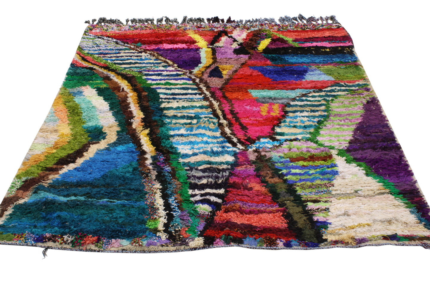 5 x 6 Silk Moroccan Rug 20478