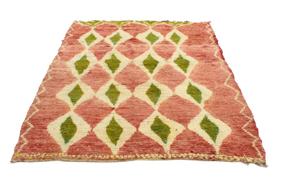 5 x 7 Vintage Moroccan Rug 20483
