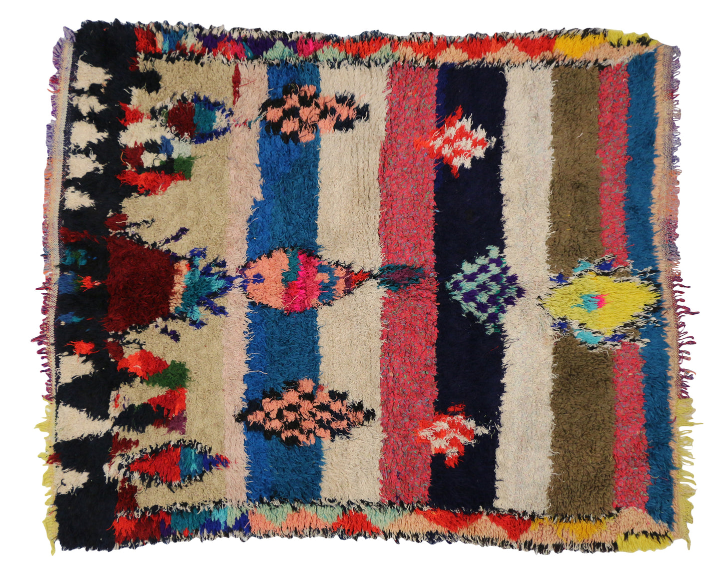 5 x 6 Vintage Moroccan Rug 20485