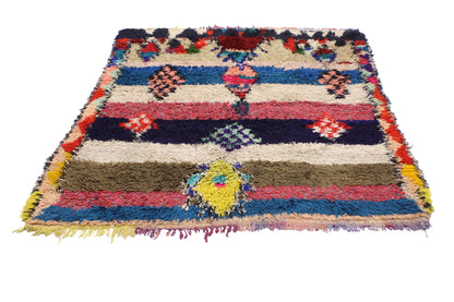5 x 6 Vintage Moroccan Rug 20485