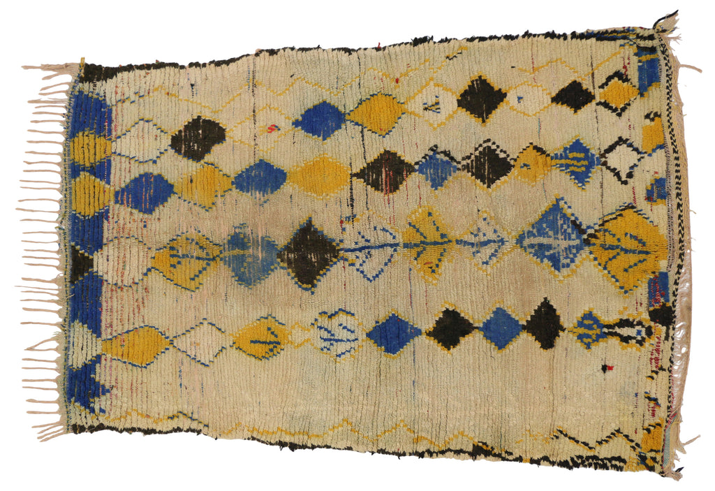5 x 7 Vintage Moroccan Rug 20486