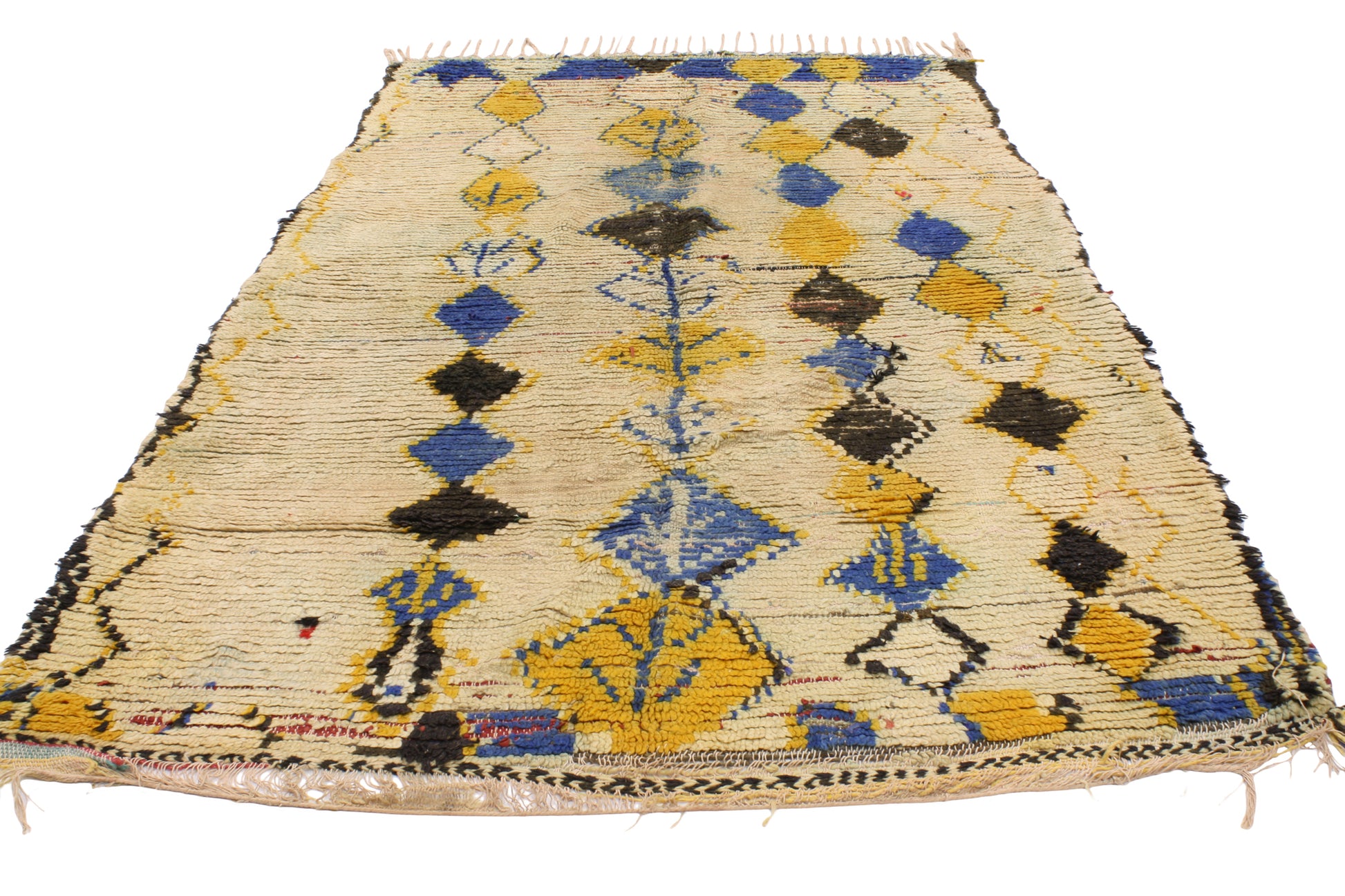 5 x 7 Vintage Moroccan Rug 20486