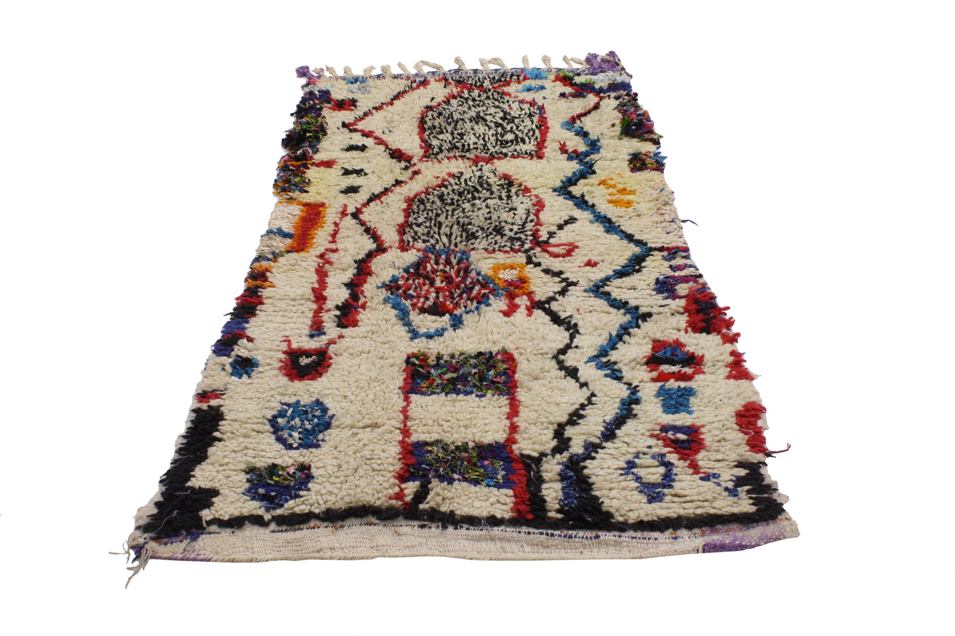 3 x 6 Vintage Moroccan Rug 20489