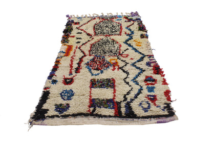 3 x 6 Vintage Moroccan Rug 20489
