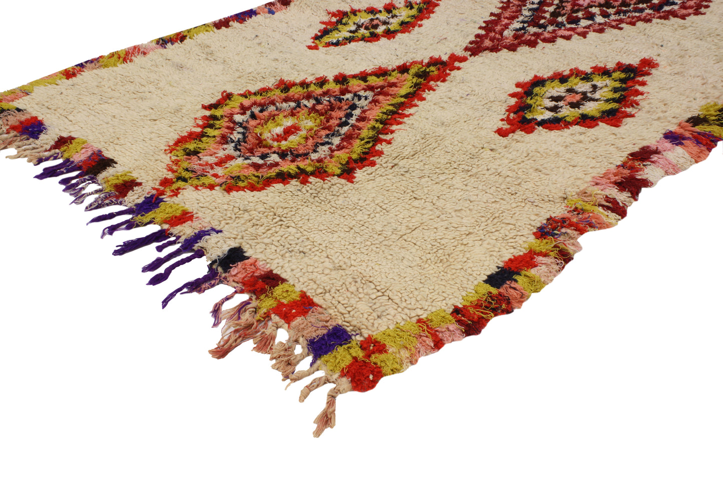 4 x 7 Vintage Moroccan Azilal Rug 20491