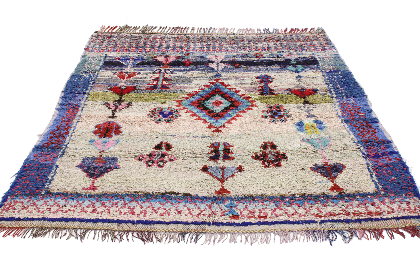 5 x 5 Vintage Moroccan Rug 20492