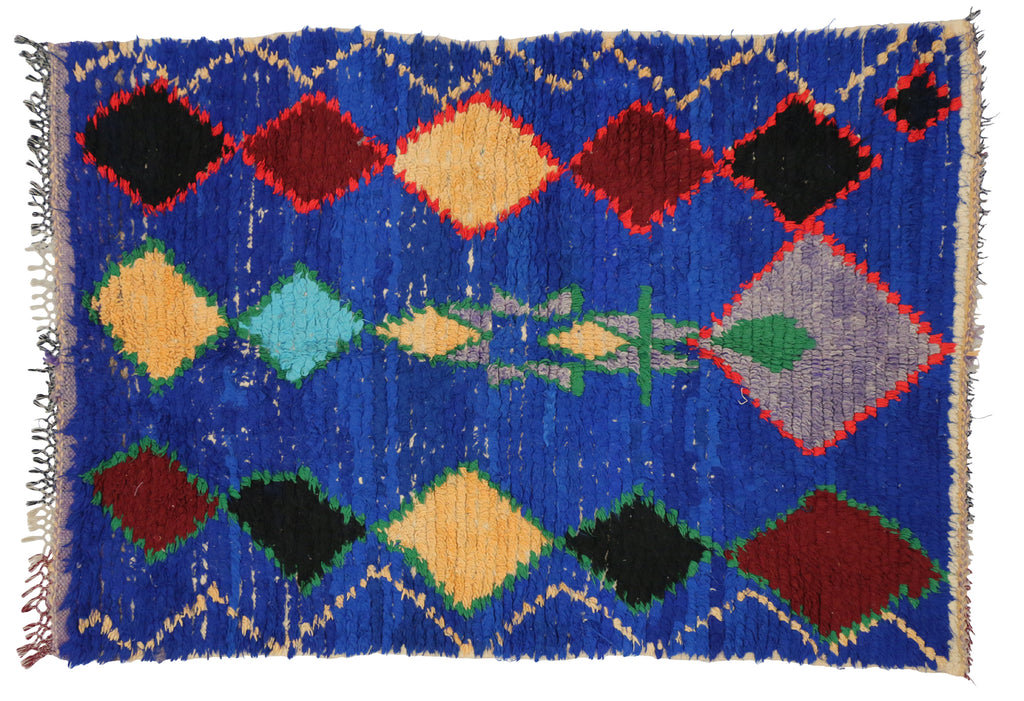 4 x 5 Vintage Moroccan Rug 20495