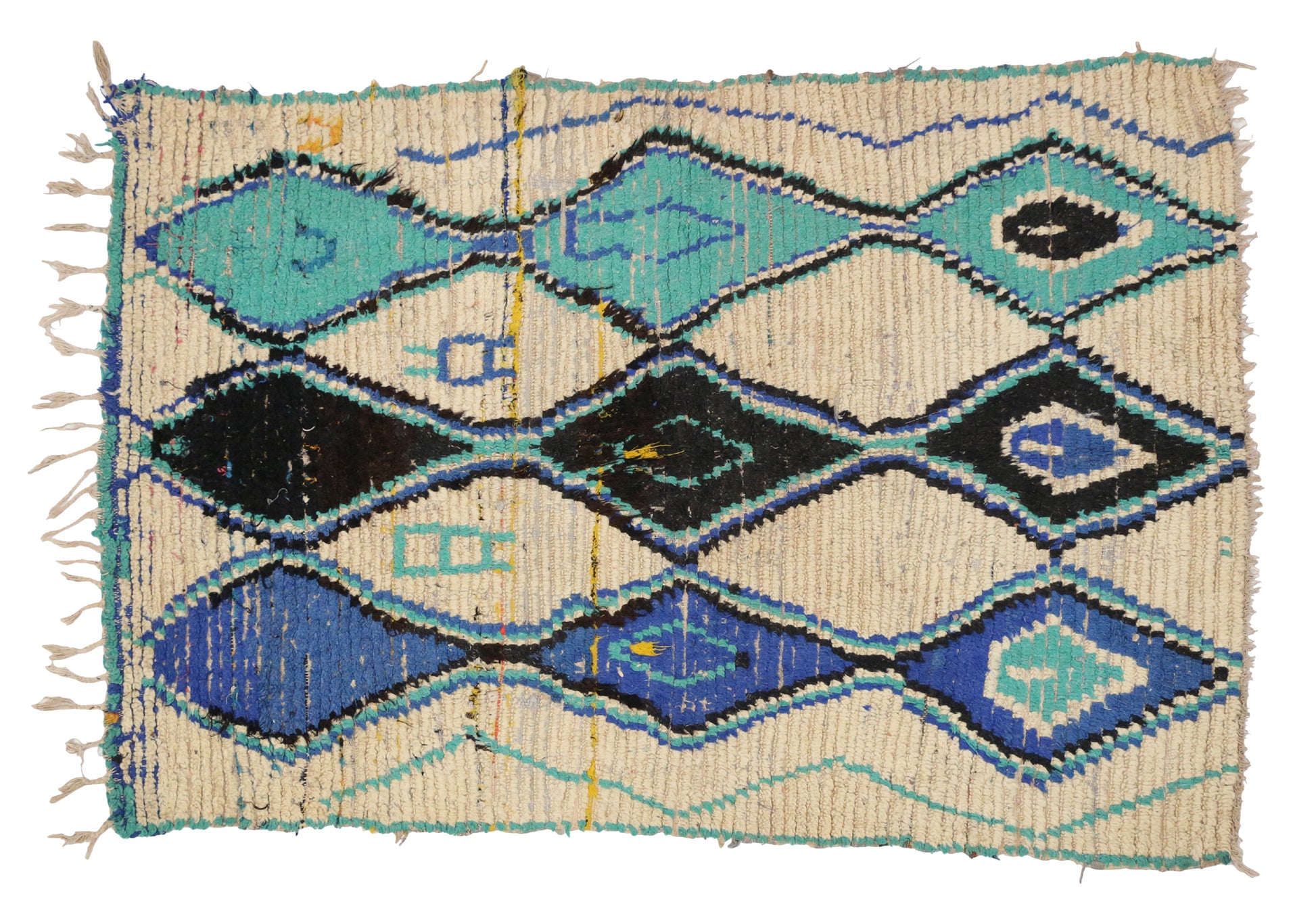 4 x 6 Vintage moroccan Rug 20497