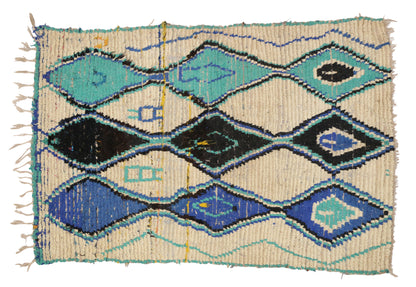 4 x 6 Vintage moroccan Rug 20497
