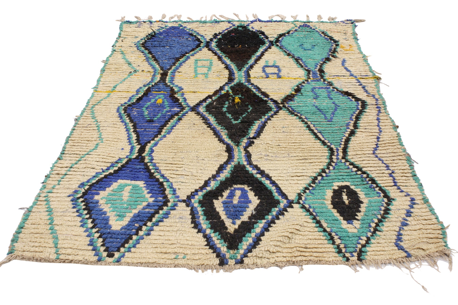 4 x 6 Vintage moroccan Rug 20497