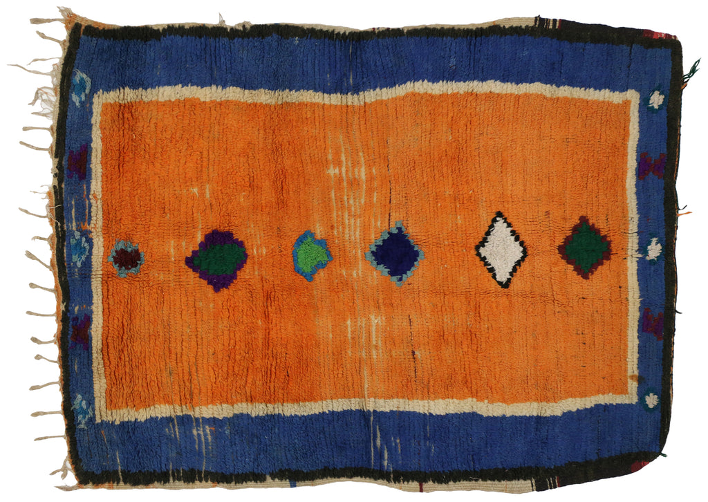 4 x 5 Vintage Moroccan Rug 20504