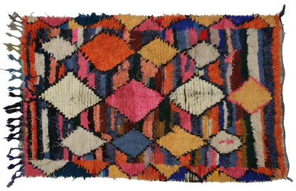 3 x 5 Vintage Moroccan Rug 20505