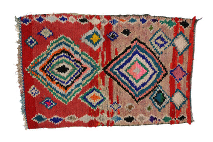 3 x 5 Vintage Moroccan Rug 20506