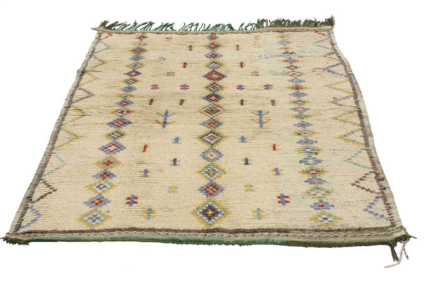 4 x 5 Vintage Moroccan Rug 20508