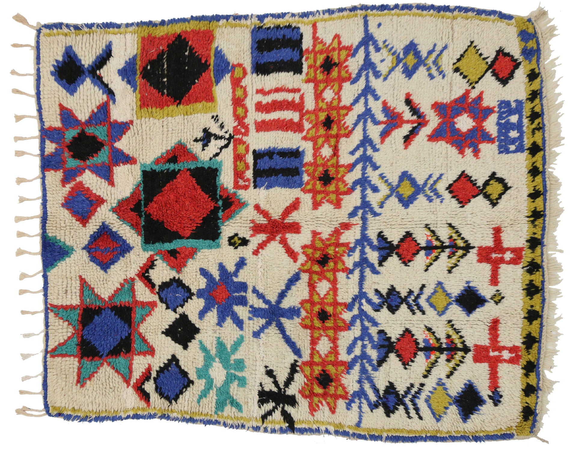 4 x 5 Vintage Moroccan Rug 20511