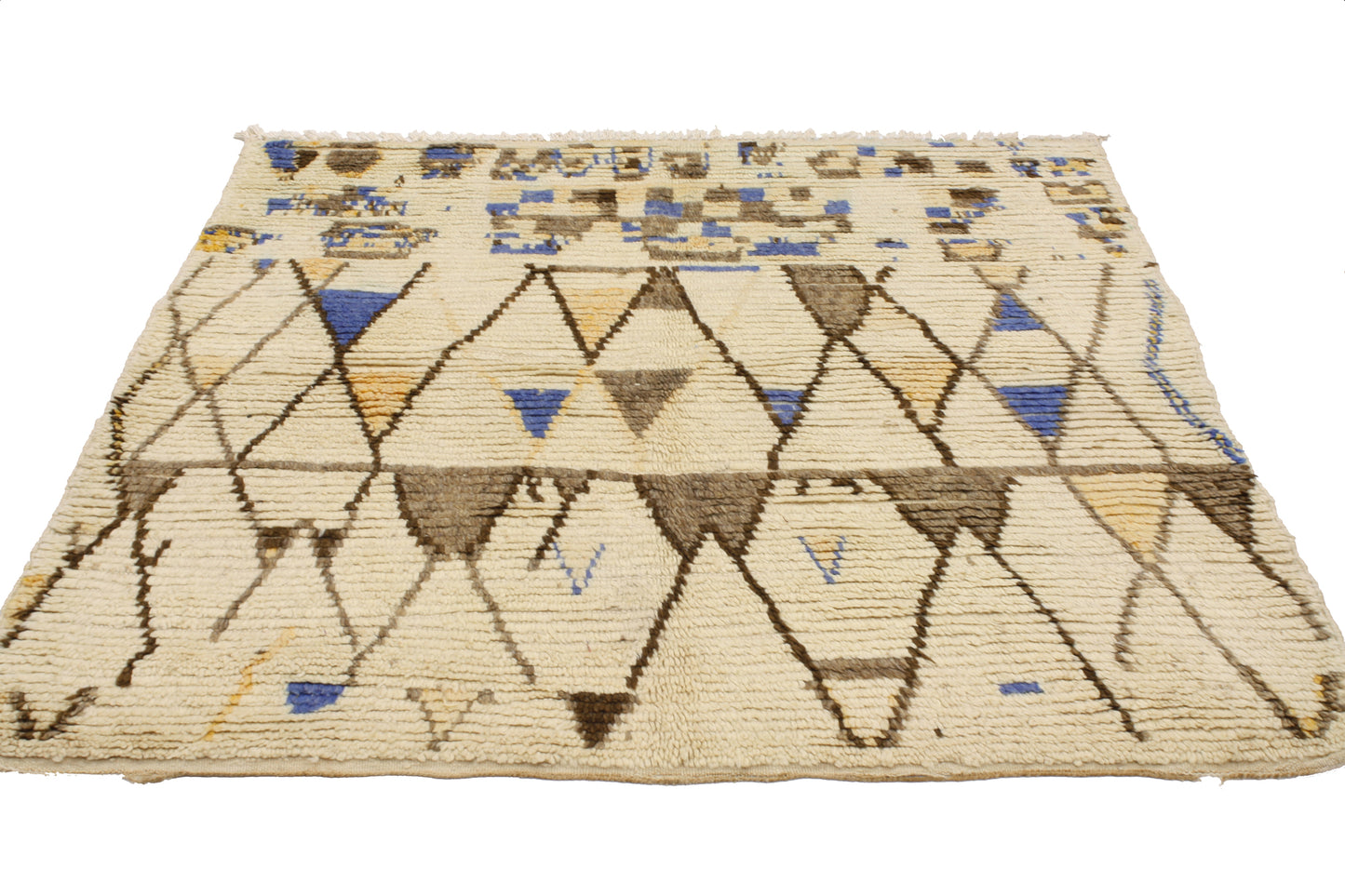4 x 4 Vintage Moroccan Rug 20512